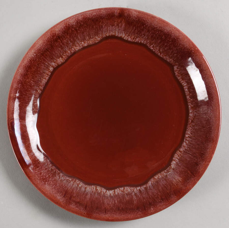 California Heritage Brown Salad Plate by Metlox - Poppytrail - Vernon-1