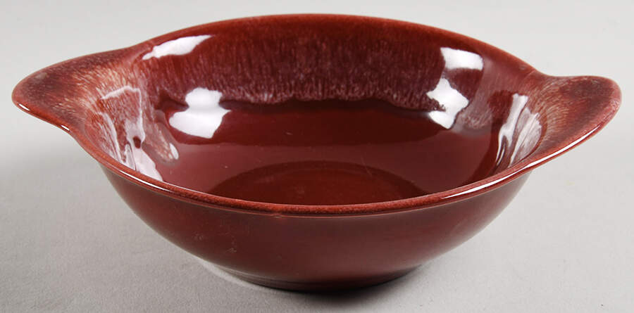 California Heritage Brown Lugged Cereal Bowl by Metlox - Poppytrail - Vernon-1