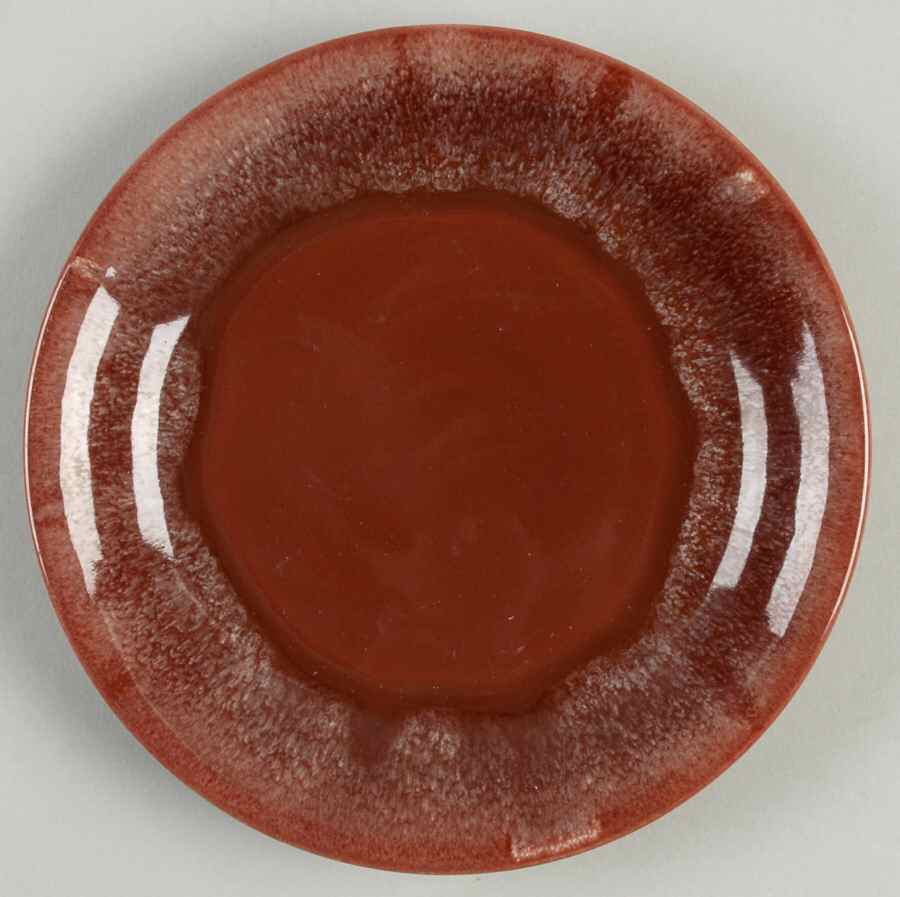 California Heritage Brown Bread & Butter Plate by Metlox - Poppytrail - Vernon-1