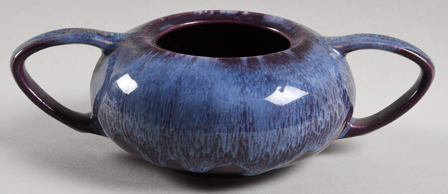 California Heritage Purple Sugar Bowl No Lid by Metlox - Poppytrail - Vernon-1