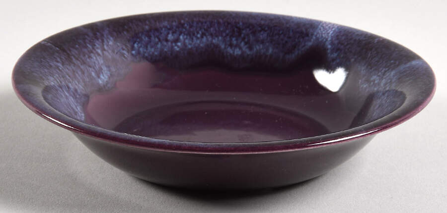 California Heritage Purple Fruit/Dessert (Sauce) Bowl by Metlox - Poppytrail - Vernon-1