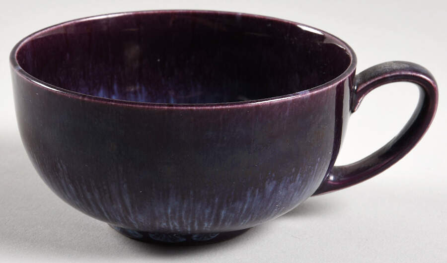 California Heritage Purple Flat Cup by Metlox - Poppytrail - Vernon-1
