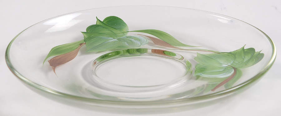 California Ivy Glassware Saucer by Metlox - Poppytrail - Vernon-1