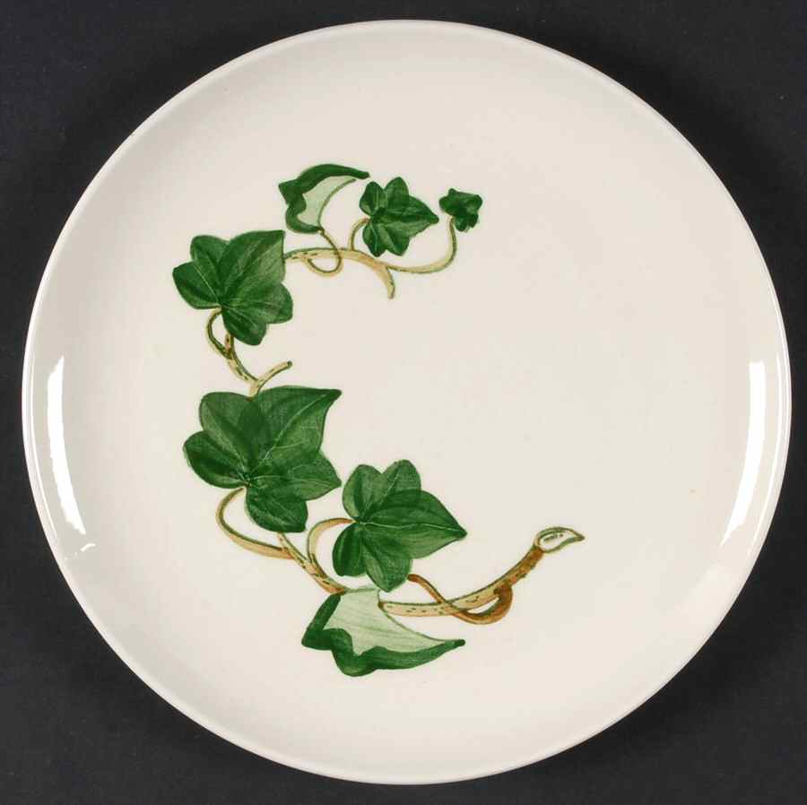 California Ivy Luncheon Plate by Metlox - Poppytrail - Vernon-1