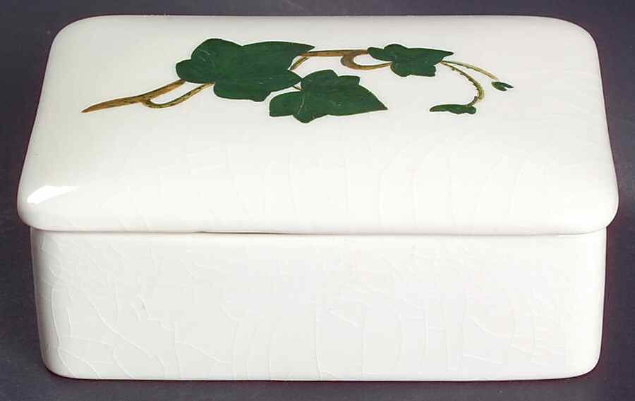 California Ivy Cigarette Box & Lid by Metlox - Poppytrail - Vernon-1