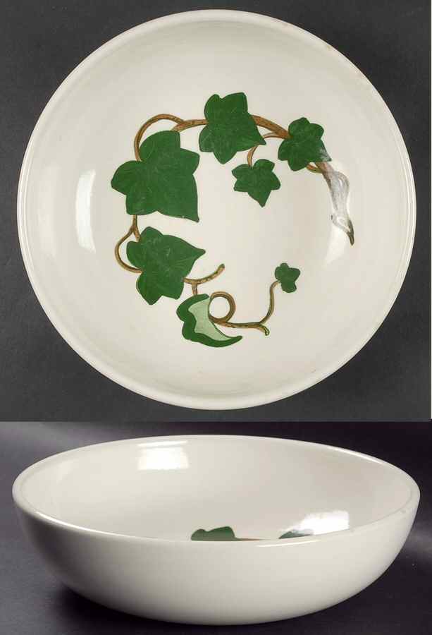 California Ivy 9" Round Vegetable Bowl by Metlox - Poppytrail - Vernon-1