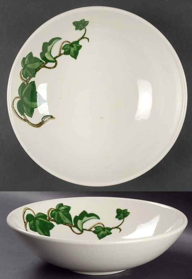 California Ivy 9" Round Vegetable Bowl by Metlox - Poppytrail - Vernon-1