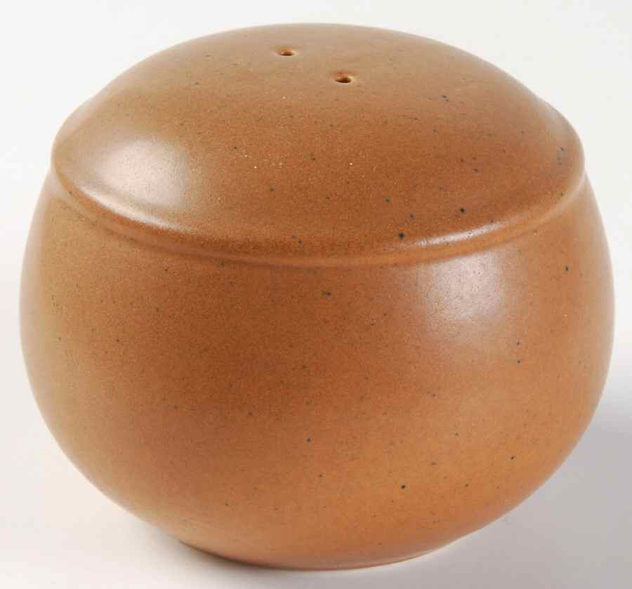 Calico Brown Yellow (Floral) Salt Shaker by Metlox - Poppytrail - Vernon-1