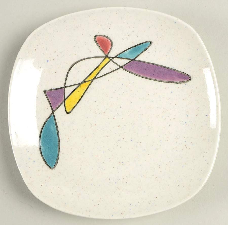 California Mobile Bread & Butter Plate by Metlox - Poppytrail - Vernon-1