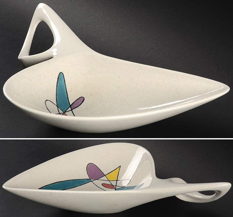 California Mobile Handled Vegetable Bowl by Metlox - Poppytrail - Vernon-1