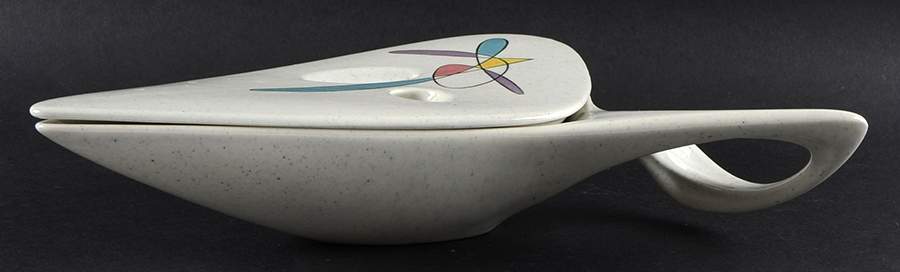 California Mobile Handled Vegetable Bowl & Lid by Metlox - Poppytrail - Vernon-1