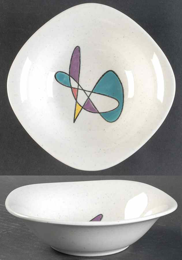 California Mobile Coupe Soup Bowl by Metlox - Poppytrail - Vernon-1