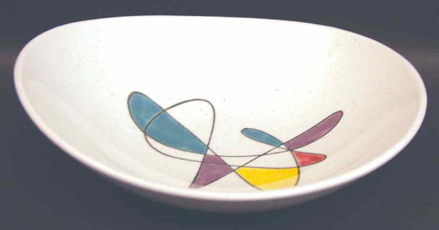California Mobile 9" Round Vegetable Bowl by Metlox - Poppytrail - Vernon-1