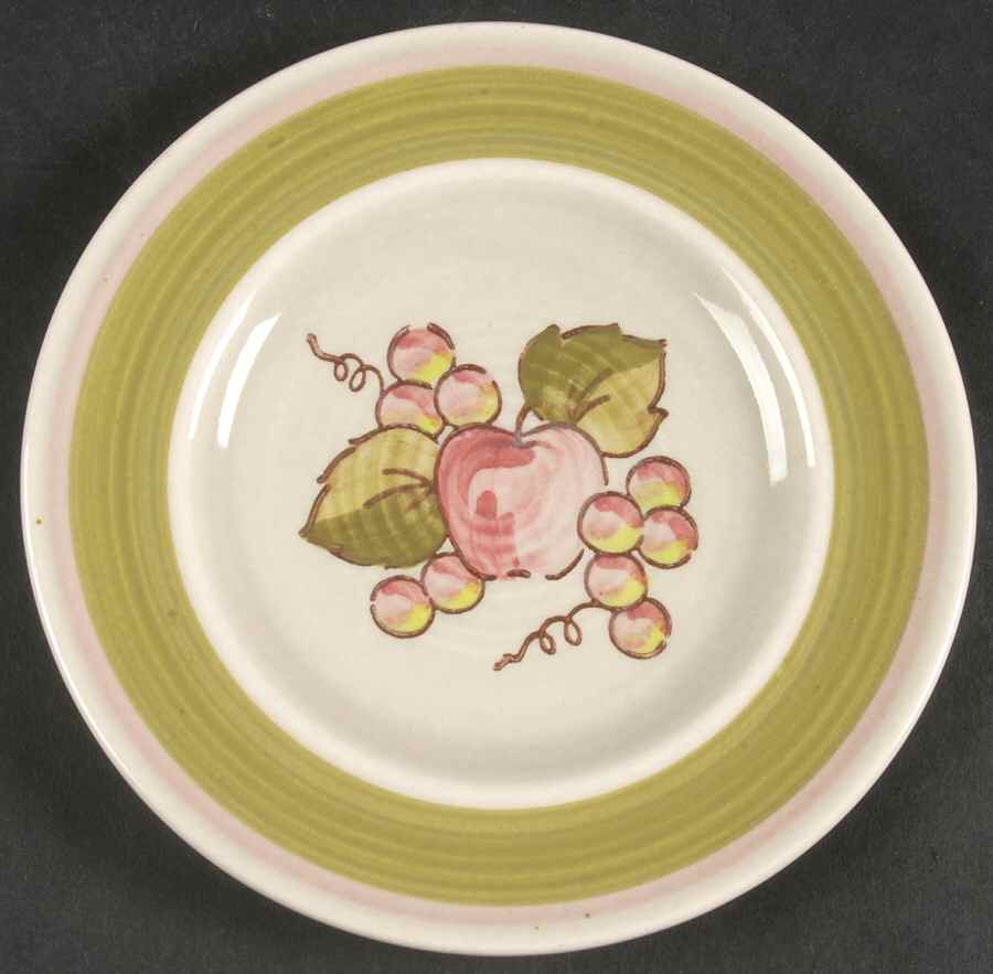 California Orchard Bread & Butter Plate by Metlox - Poppytrail - Vernon-1