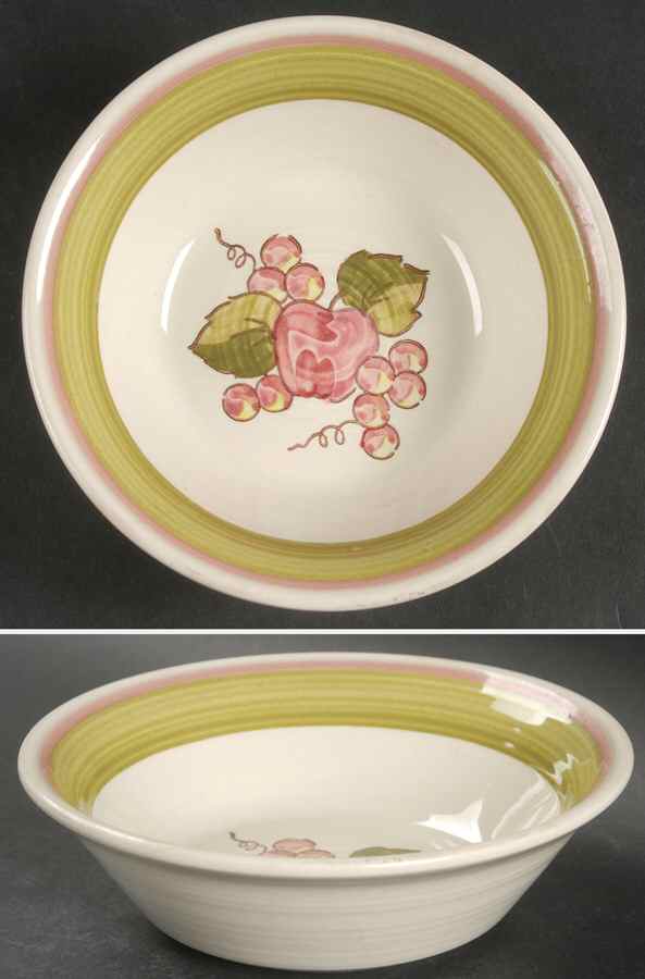 California Orchard Coupe Cereal Bowl by Metlox - Poppytrail - Vernon-1