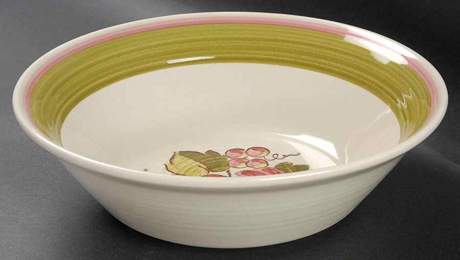 California Orchard 9" Round Vegetable Bowl by Metlox - Poppytrail - Vernon-1