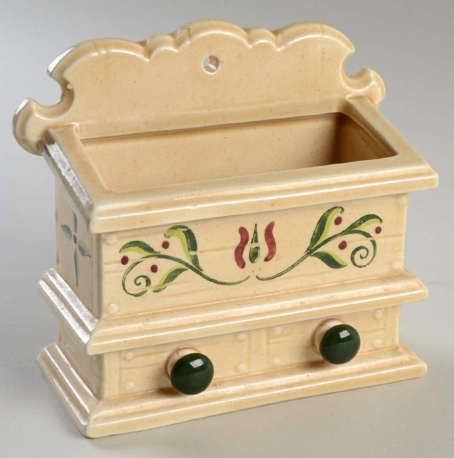 California Provincial Spice Box Planter by Metlox - Poppytrail - Vernon-1