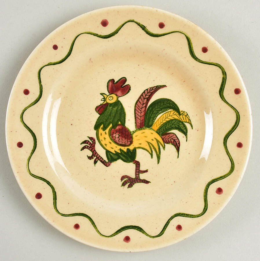 California Provincial Bread & Butter Plate by Metlox - Poppytrail - Vernon-1