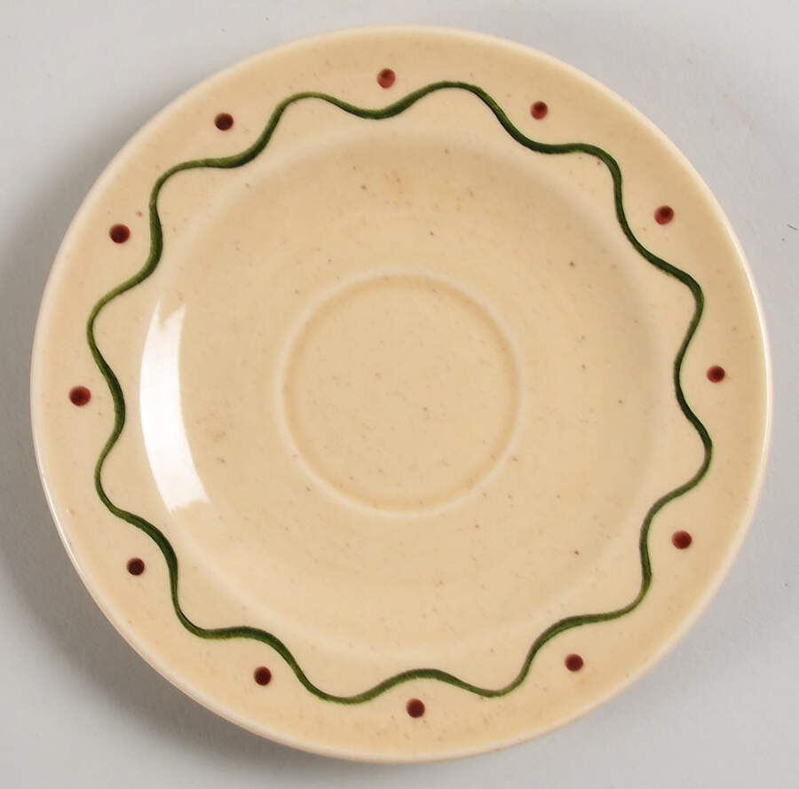 California Provincial Saucer by Metlox - Poppytrail - Vernon-1