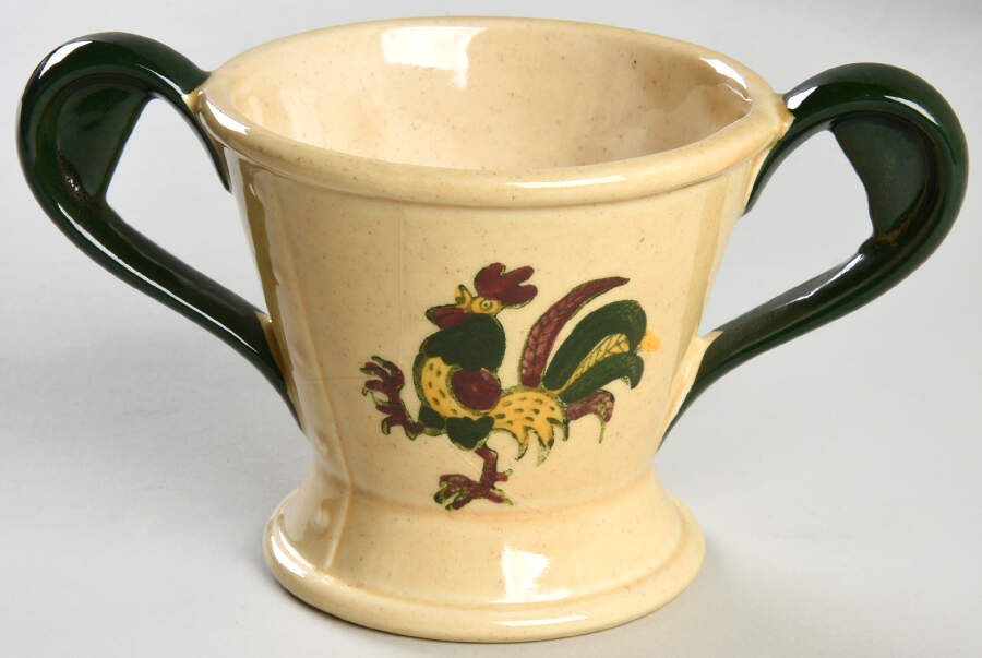 California Provincial Sugar Bowl No Lid by Metlox - Poppytrail - Vernon-1