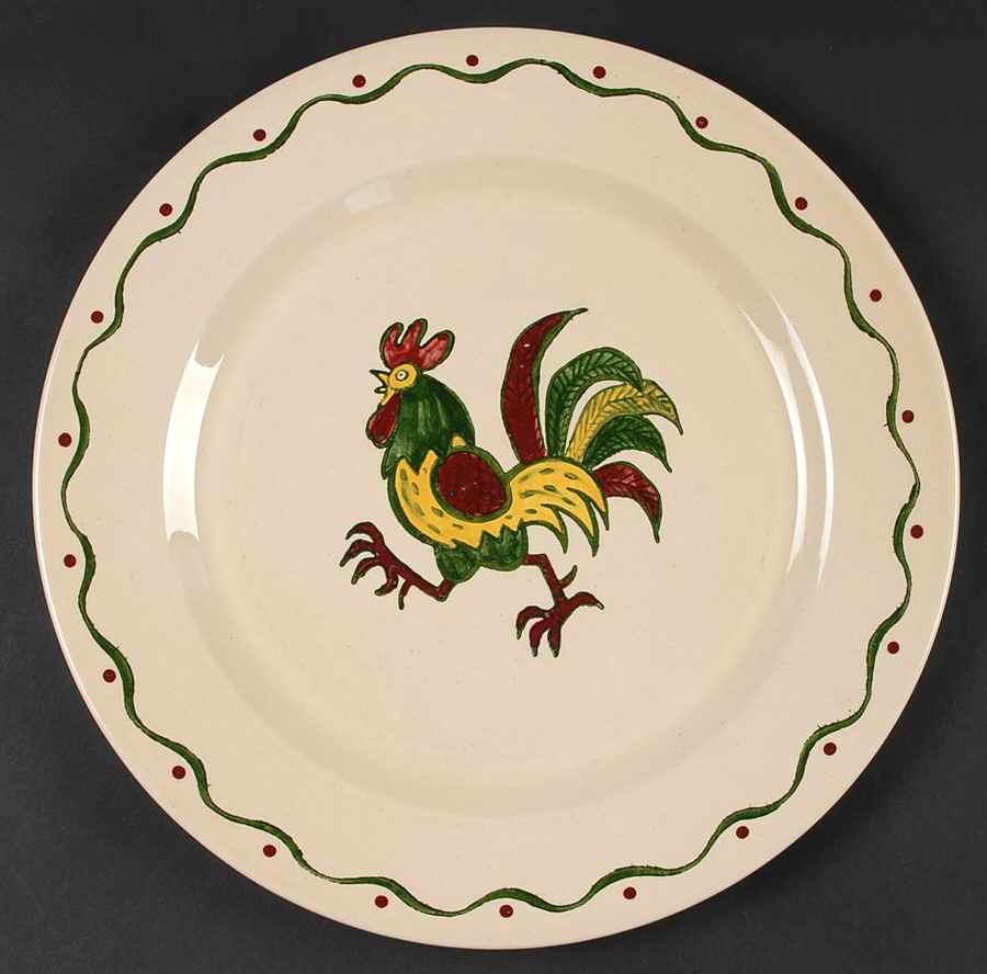 California Provincial 12" Chop Plate (Round Platter) by Metlox - Poppytrail - Vernon-1