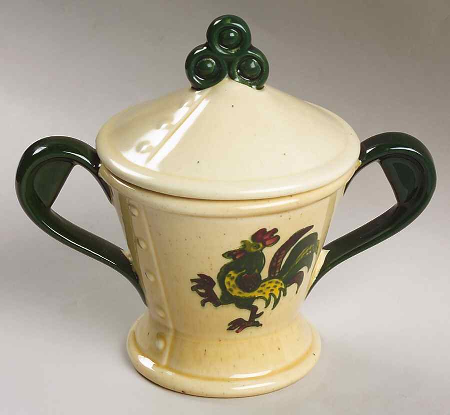 California Provincial Sugar Bowl & Lid by Metlox - Poppytrail - Vernon-1