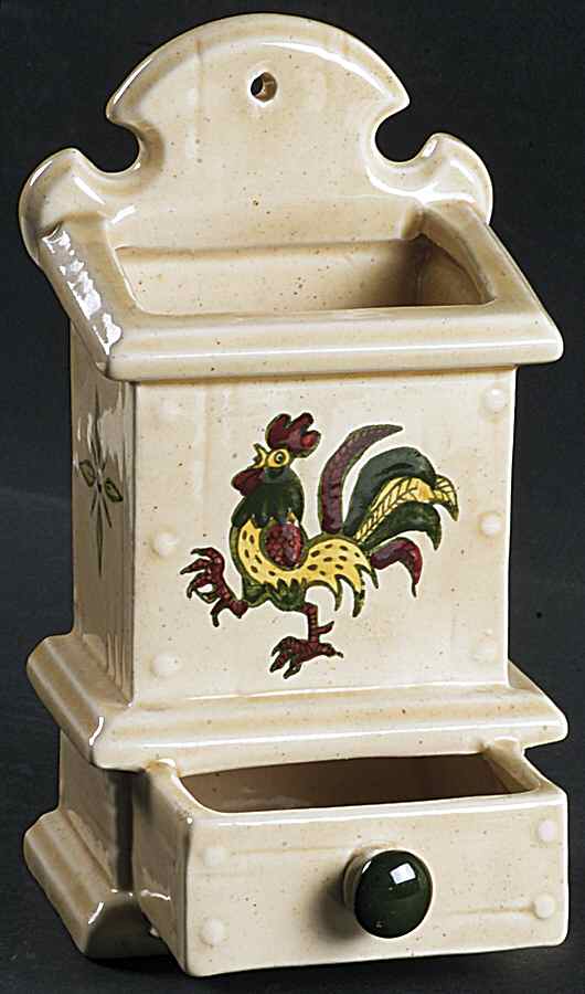 California Provincial Match Box Holder by Metlox - Poppytrail - Vernon-1