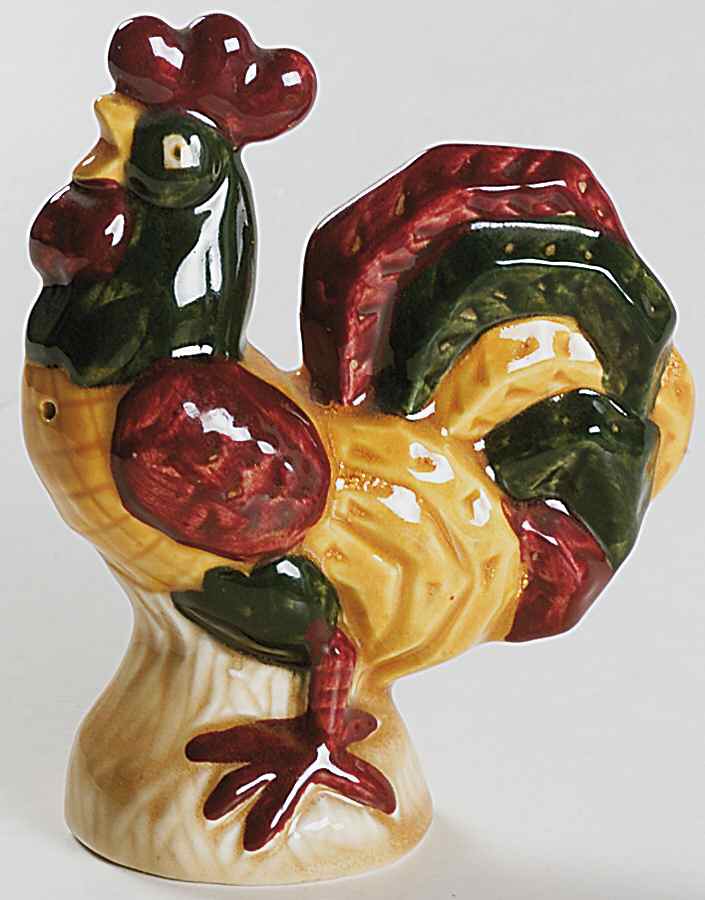 California Provincial Rooster Pepper Shaker by Metlox - Poppytrail - Vernon-1