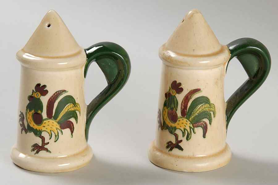 California Provincial Salt & Pepper Set by Metlox - Poppytrail - Vernon-1