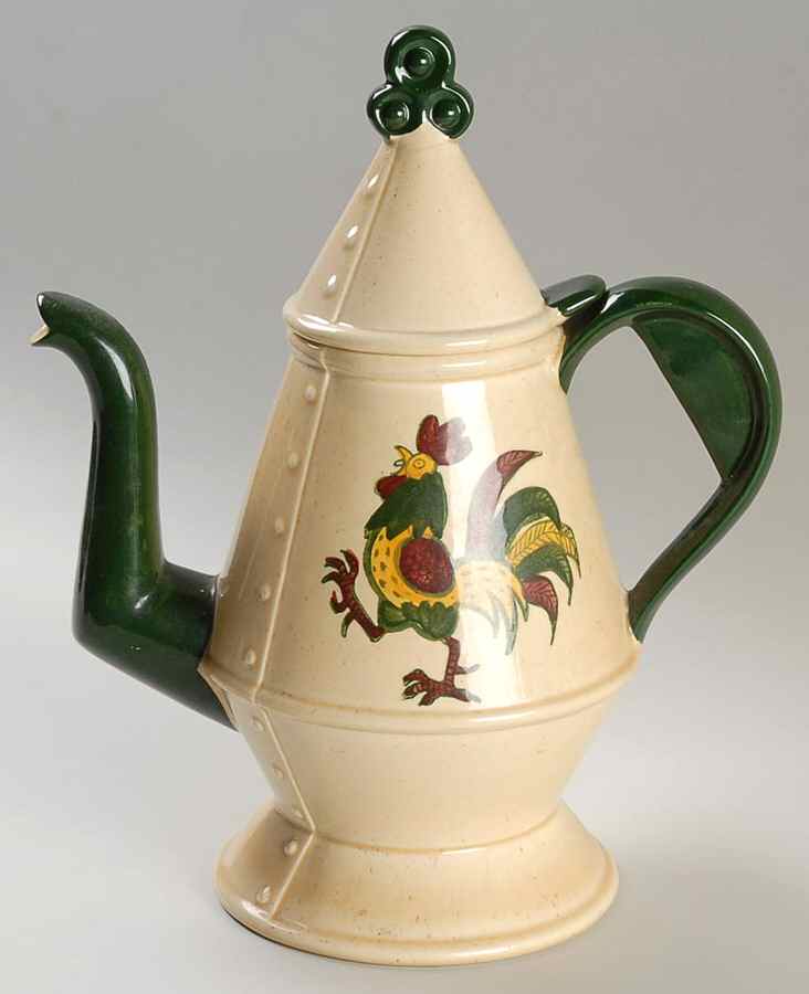 California Provincial Coffee Pot & Lid by Metlox - Poppytrail - Vernon-1