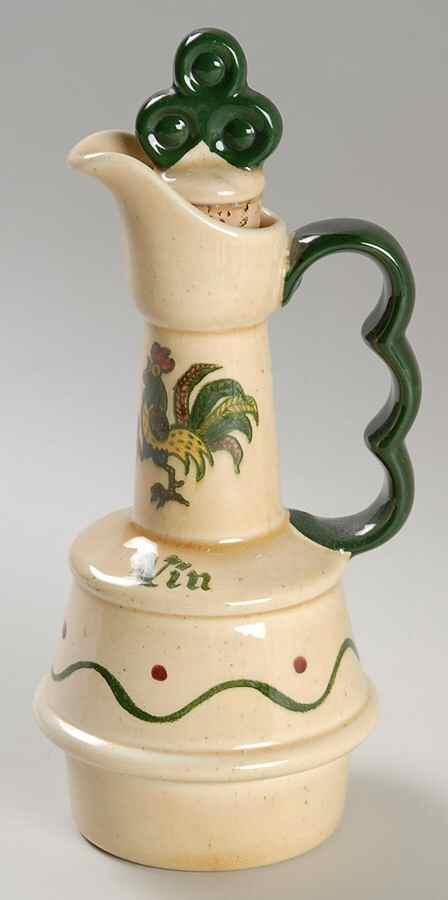 California Provincial Vinegar Cruet and Stopper by Metlox - Poppytrail - Vernon-1
