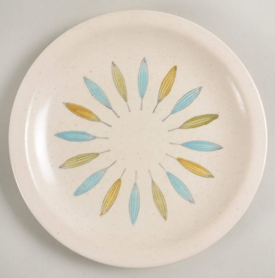 California Palm Bread & Butter Plate by Metlox - Poppytrail - Vernon-1