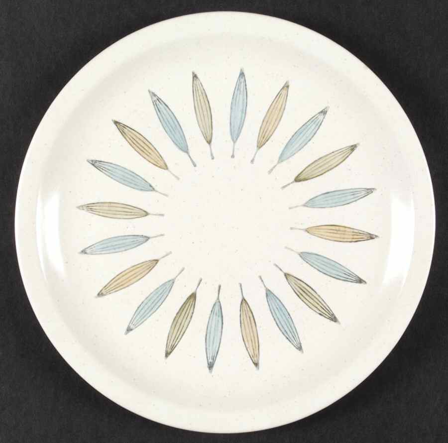 California Palm Dinner Plate by Metlox - Poppytrail - Vernon-1