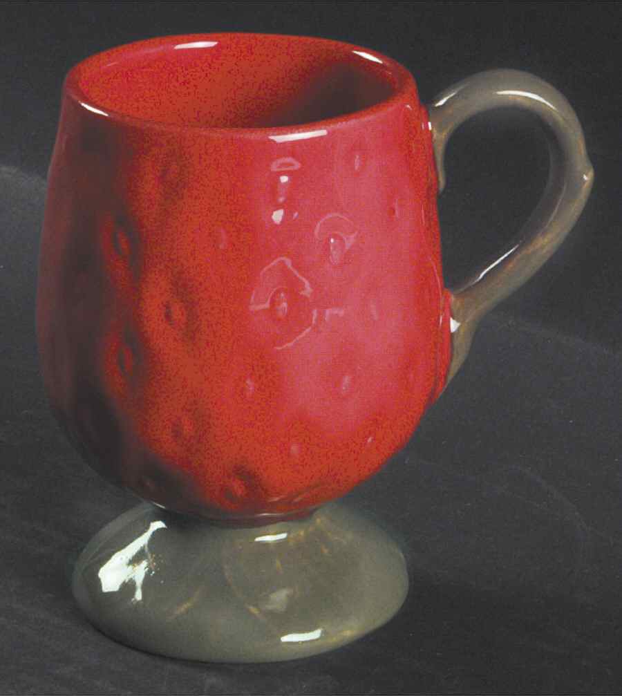 California Strawberry Mug by Metlox - Poppytrail - Vernon-1