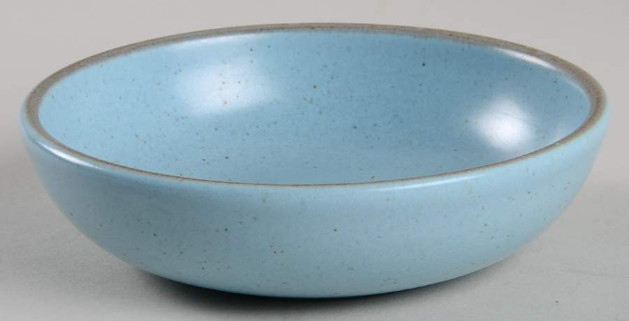 California Tempo Blue Fruit/Dessert (Sauce) Bowl by Metlox - Poppytrail - Vernon-1