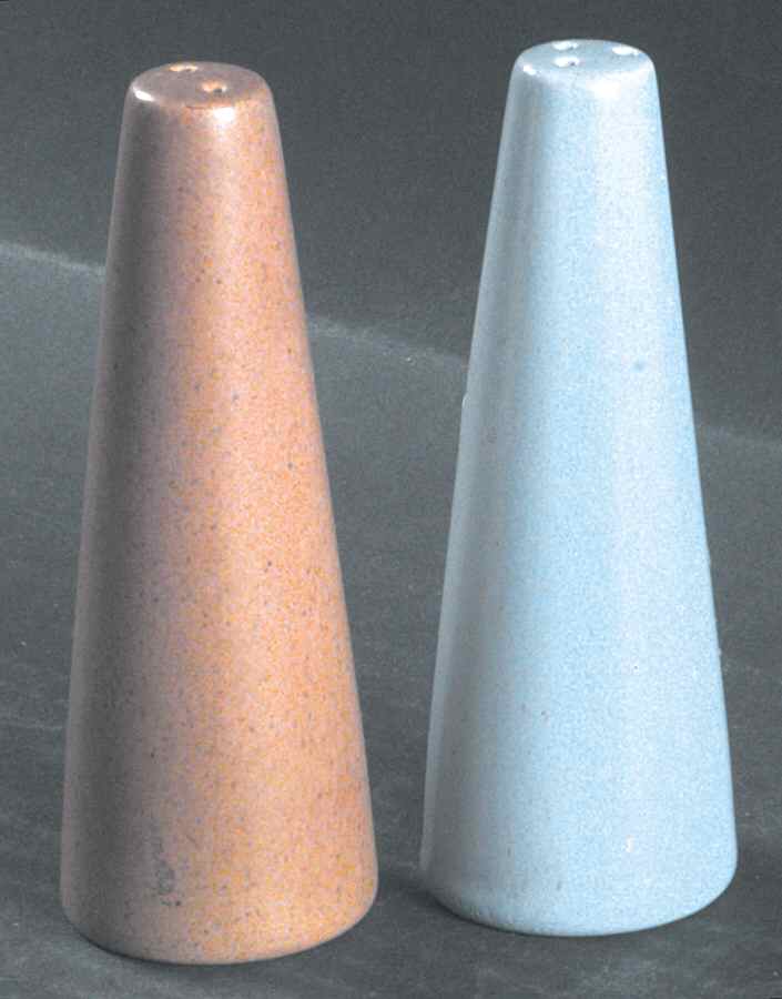 California Tempo Blue Salt & Pepper Set by Metlox - Poppytrail - Vernon-1