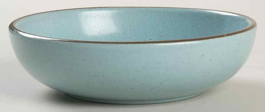 California Tempo Blue Coupe Cereal Bowl by Metlox - Poppytrail - Vernon-1