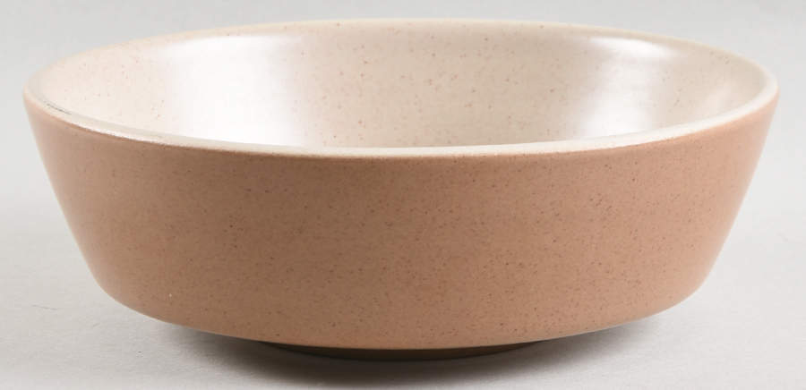 California Tempo Brown 7" Round Vegetable Bowl by Metlox - Poppytrail - Vernon-1