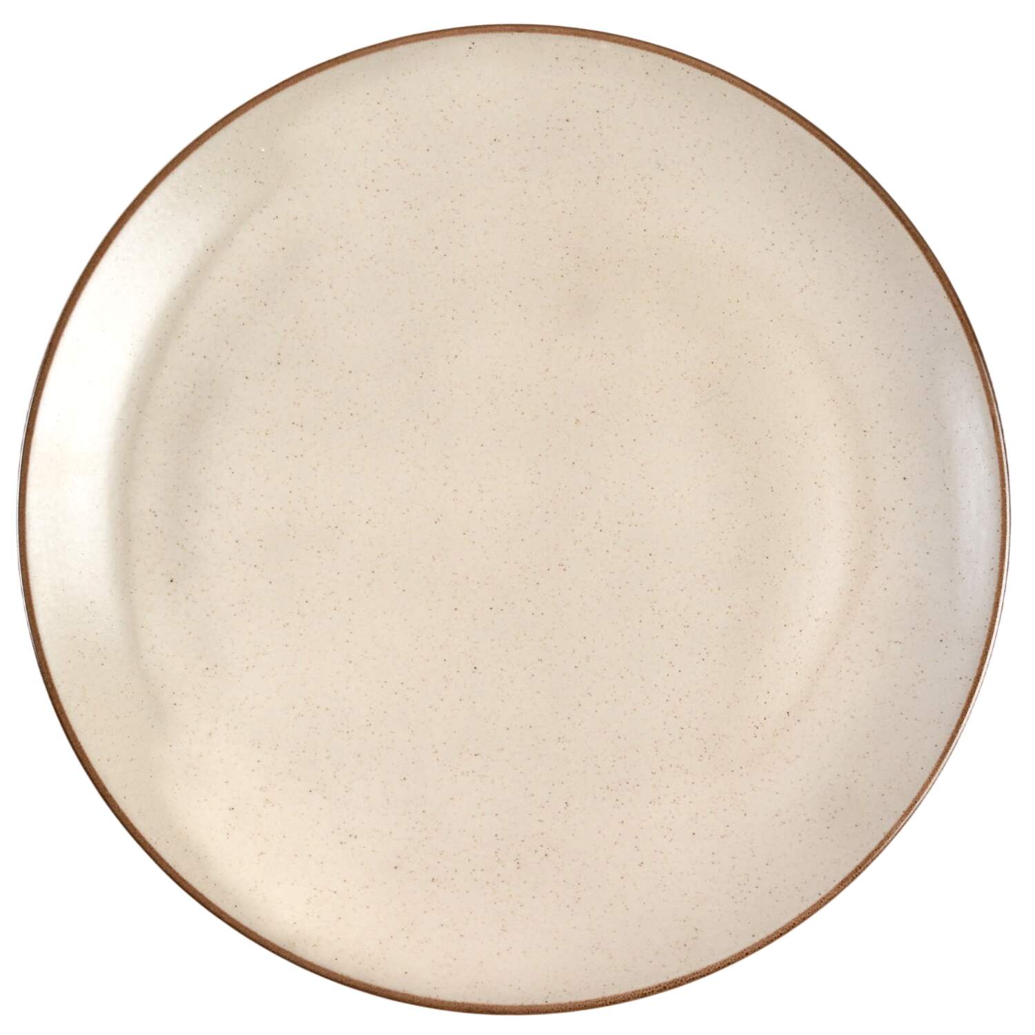 California Tempo Brown 13" Chop Plate (Round Platter) by Metlox - Poppytrail - Vernon-1