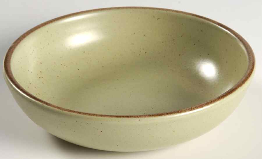California Tempo Green Fruit/Dessert (Sauce) Bowl by Metlox - Poppytrail - Vernon-1