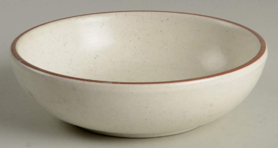 California Tempo White Coupe Cereal Bowl by Metlox - Poppytrail - Vernon-1