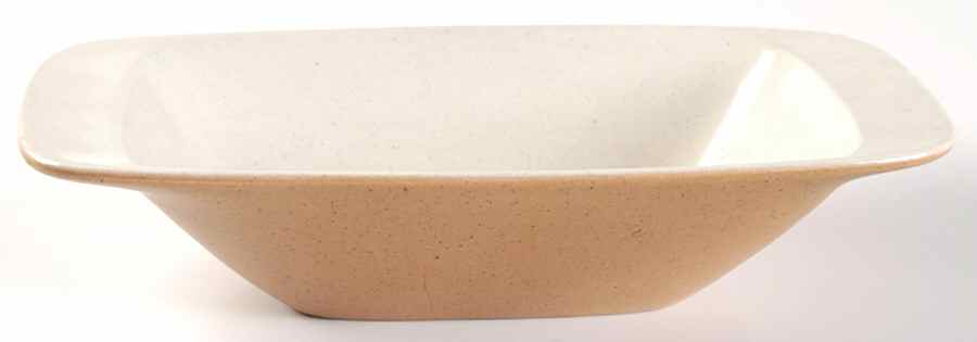 California Tempo White 10" Oval Baker by Metlox - Poppytrail - Vernon-1