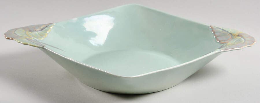 Chatelaine (Jade) 8" Square Vegetable Bowl by Metlox - Poppytrail - Vernon-1