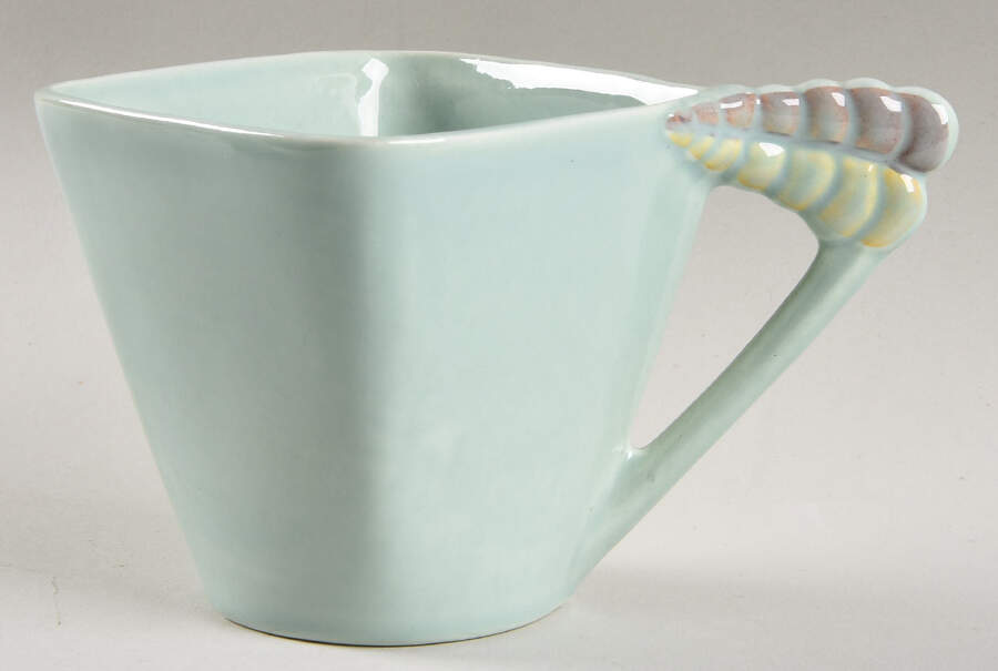 Chatelaine (Jade) Flat Cup by Metlox - Poppytrail - Vernon-1