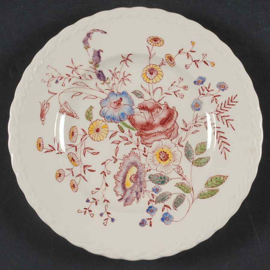 Chintz Salad Plate by Metlox - Poppytrail - Vernon-1