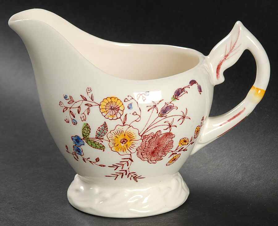 Chintz Creamer by Metlox - Poppytrail - Vernon-1
