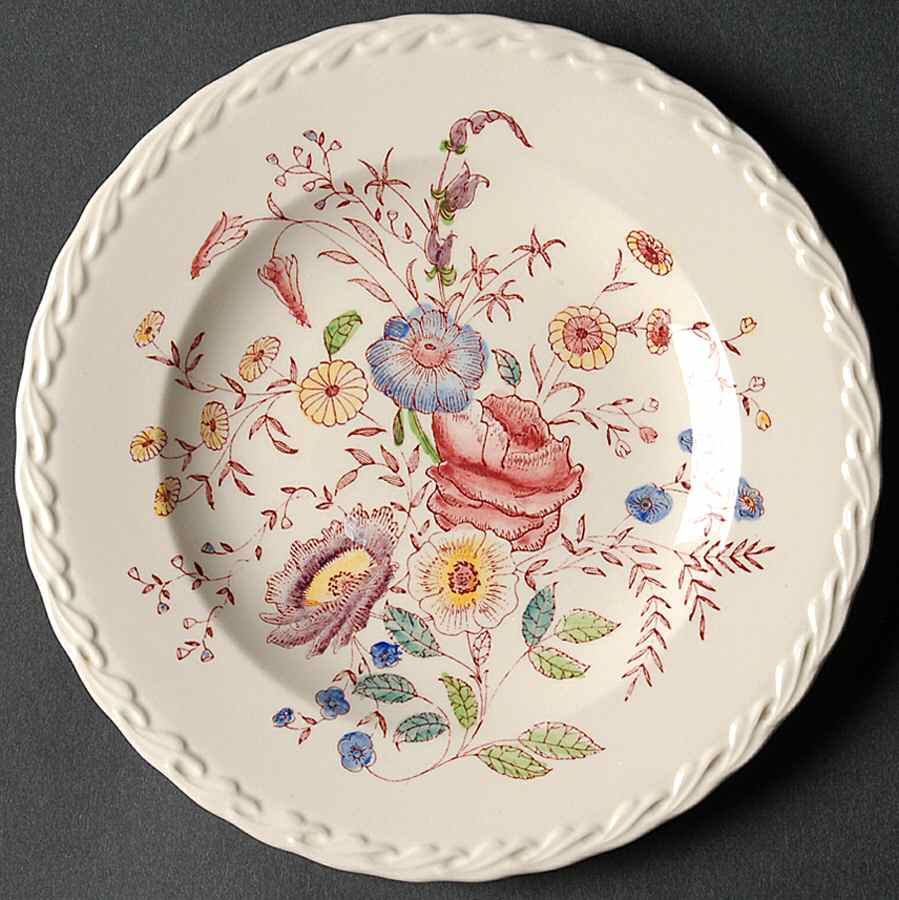 Chintz Bread & Butter Plate by Metlox - Poppytrail - Vernon-1