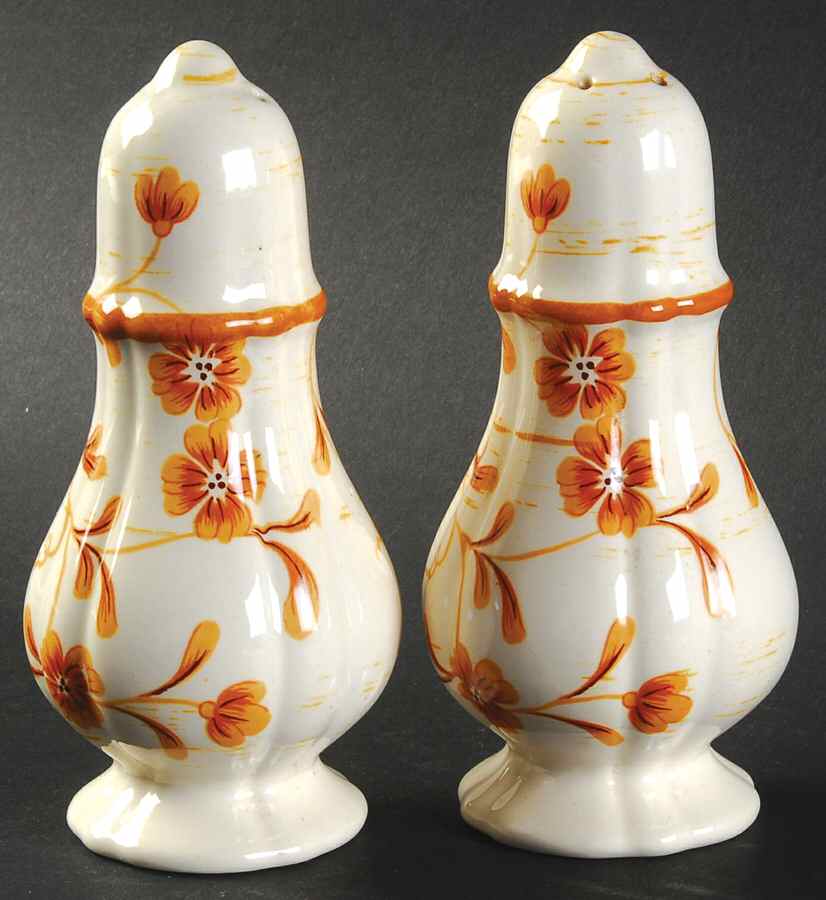 Cinnamon Salt & Pepper Set by Metlox - Poppytrail - Vernon-1