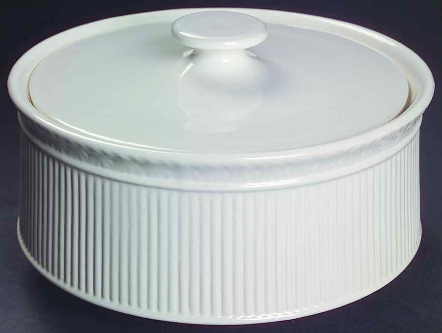 Classic Antique 1 Qt Round Covered Casserole by Metlox - Poppytrail - Vernon-1