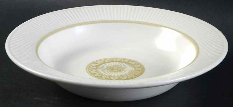 Classic Flower Rim Soup Bowl by Metlox - Poppytrail - Vernon-1